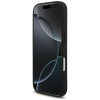 Θήκη MagSafe Guess Croco Triangle Logo για Apple iPhone 18 Pro Max / 17 Pro Max, Μαύρη