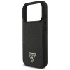 Θήκη MagSafe Guess Croco Triangle Logo για Apple iPhone 18 Pro Max / 17 Pro Max, Μαύρη