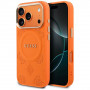 Θήκη Guess Peony Hot Stamp MagSafe για Apple iPhone 18 Pro Max / 17 Pro Max, πορτοκαλί