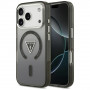 Θήκη Guess IML Gradient Triangle Logo MagSafe για Apple iPhone 18 Pro Max / 17 Pro Max, Μαύρη