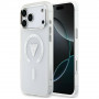Θήκη MagSafe Guess IML Gradient Triangle Logo για Apple iPhone 18 Pro Max / 17 Pro Max, Διάφανη
