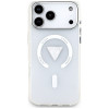 Θήκη MagSafe Guess IML Gradient Triangle Logo για Apple iPhone 18 Pro Max / 17 Pro Max, Διάφανη
