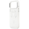 Θήκη MagSafe Guess IML Gradient Triangle Logo για Apple iPhone 18 Pro Max / 17 Pro Max, Διάφανη