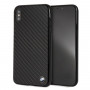 Θήκη BMW BMHCI65MBC Signature Carbon για Apple iPhone XS Max, Μαύρη