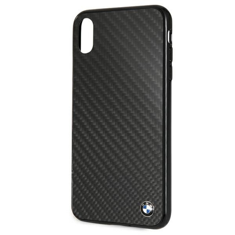 Θήκη BMW BMHCI65MBC Signature Carbon για Apple iPhone XS Max, Μαύρη