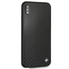 Θήκη BMW BMHCI65MBC Signature Carbon για Apple iPhone XS Max, Μαύρη