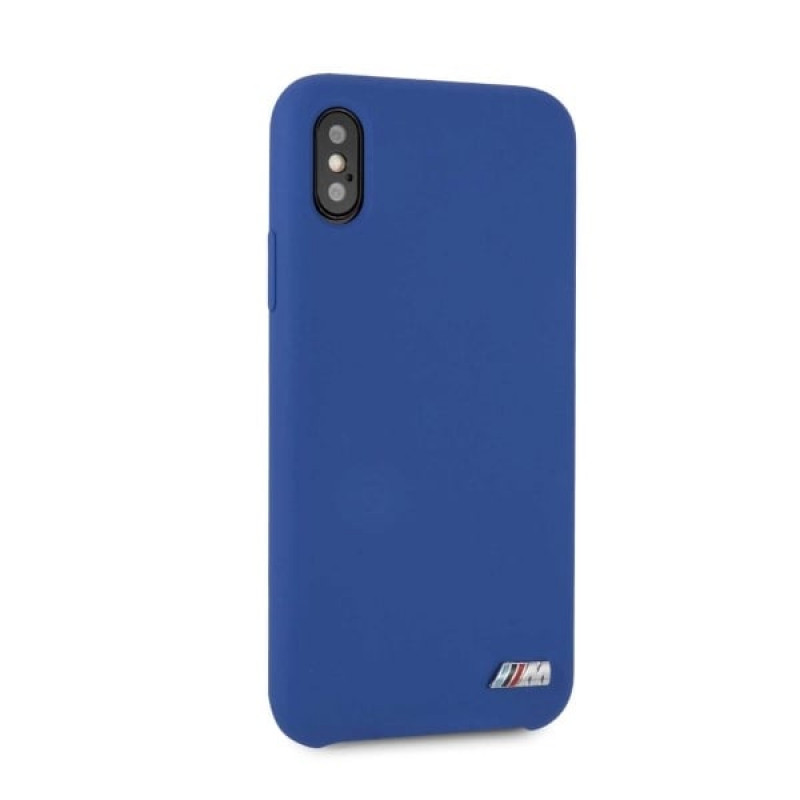 Θήκη BMW BMHCPXMSILNA Silicone M Collection για Apple iPhone X / XS, Navy