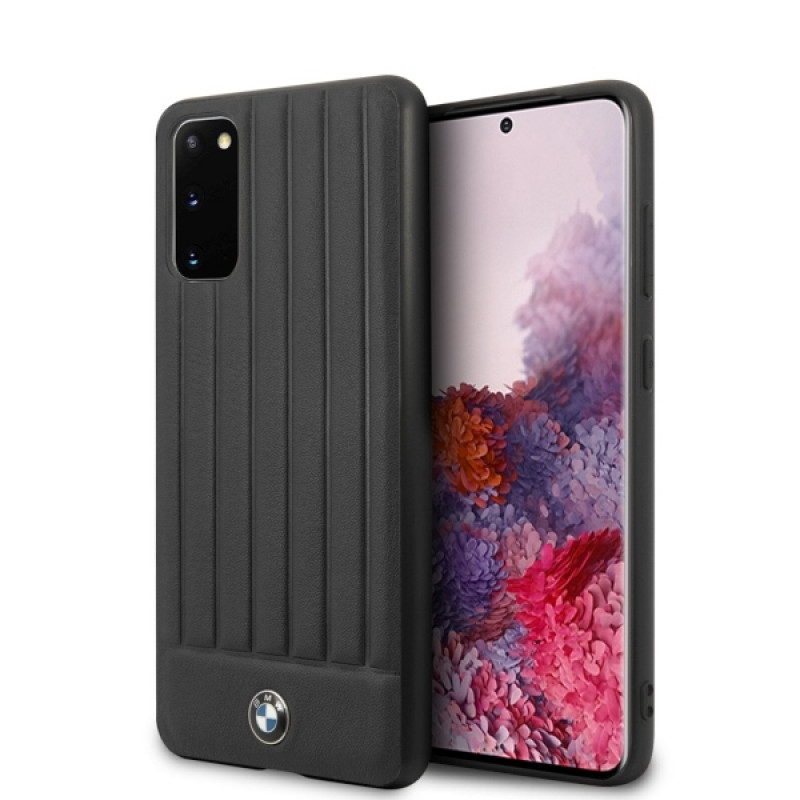BMW BMHCS62POCBK Signature σκληρή θήκη για Samsung Galaxy S20, μαύρη
