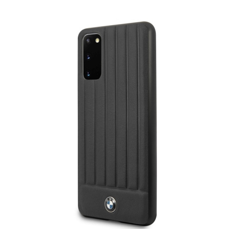 BMW BMHCS62POCBK Signature σκληρή θήκη για Samsung Galaxy S20, μαύρη