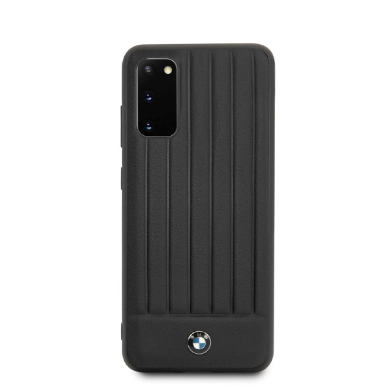 BMW BMHCS62POCBK Signature σκληρή θήκη για Samsung Galaxy S20, μαύρη