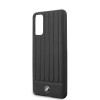 BMW BMHCS62POCBK Signature σκληρή θήκη για Samsung Galaxy S20, μαύρη