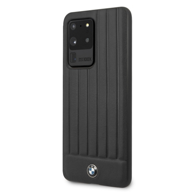 BMW BMHCS69POCBK Signature Θήκη Σκληρή για Samsung Galaxy S20 Ultra, Μαύρη