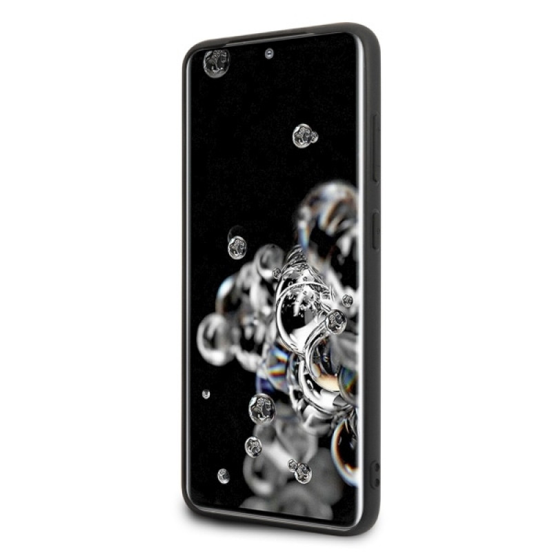 BMW BMHCS69POCBK Signature Θήκη Σκληρή για Samsung Galaxy S20 Ultra, Μαύρη