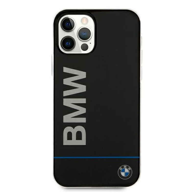 Θήκη BMW BMHCP12MPCUBBK Signature Printed Logo Hardcase για Apple iPhone 12 / 12 Pro, Μαύρη
