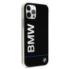 Θήκη BMW BMHCP12MPCUBBK Signature Printed Logo Hardcase για Apple iPhone 12 / 12 Pro, Μαύρη