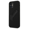 Guess GUHCP12SLSVSBK Θήκη Script Vintage για Apple iPhone 12 mini 5.4 inch, Μαύρο/Μαύρο