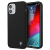Θήκη BMW BMHCP12SSILBK Silicone Signature Hardcase για Apple iPhone 12 mini, Μαύρη