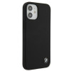 Θήκη BMW BMHCP12SSILBK Silicone Signature Hardcase για Apple iPhone 12 mini, Μαύρη