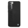 Θήκη σκληρή BMW BMHCS21MSLLBK Signature Logo Imprint για Samsung Galaxy S21+, μαύρη