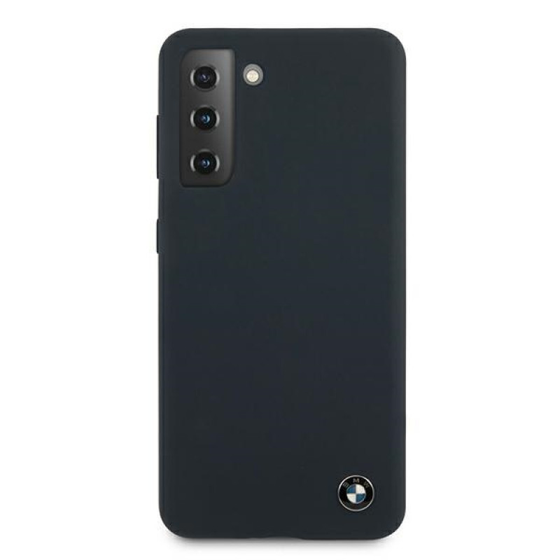 BMW BMHCS21MSILNA Θήκη Silicone Signature για Samsung Galaxy S21+, Μπλε