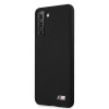 Θήκη BMW BMHCS21MMSILBK Silicone M Collection για Samsung Galaxy S21+, μαύρη