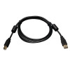 Καλώδιο Eaton Tripp Lite Series USB 2.0 A σε B με φερίτες (M/M), 1,83 m (6 ft), μαύρο