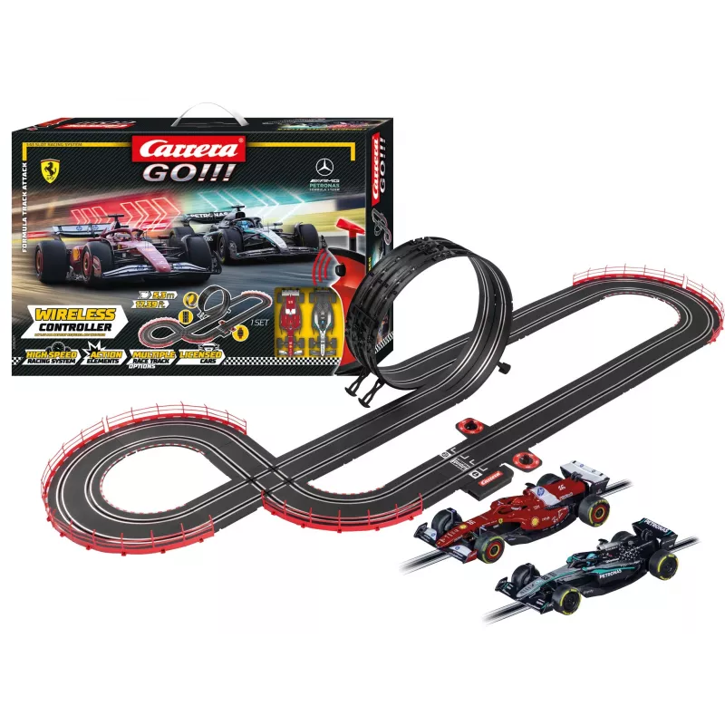 Carrera GO!!! Formula Track Attack σετ εκκίνησης (20062617)