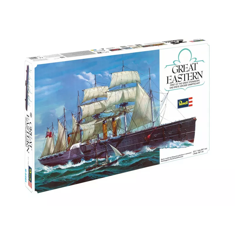 Revell 05608 Σετ μοντέλου πλοίου Great Eastern, 75 Χρόνια, 1:388
