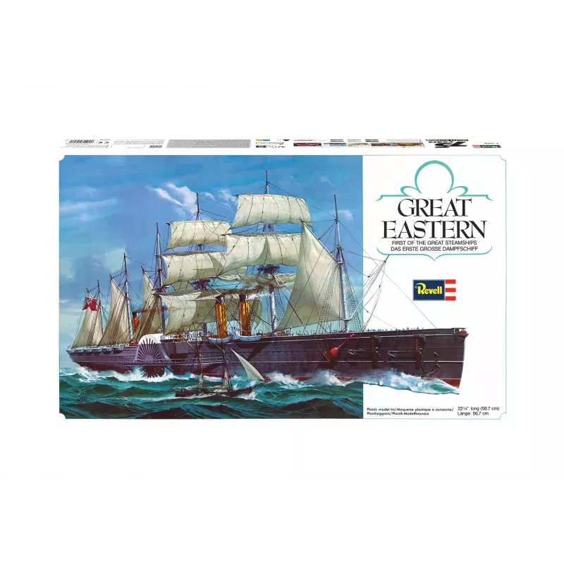 Revell 05608 Σετ μοντέλου πλοίου Great Eastern, 75 Χρόνια, 1:388
