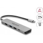 Σταθμός σύνδεσης Delock USB Type-C™ 4K - HDMI / USB Hub / PD 3.1 140 W