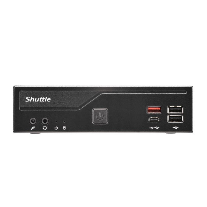 Shuttle DH810 XPC Slim Barebone Μίνι Υπολογιστής, LGA1851, 8 GB DDR5 RAM