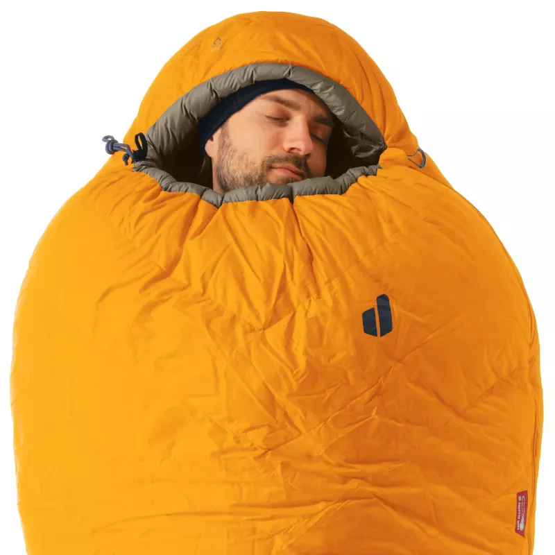 Υπνόσακος από πούπουλο Deuter Astro Pro 800, -16 °C / 3 °F, magma/titanium