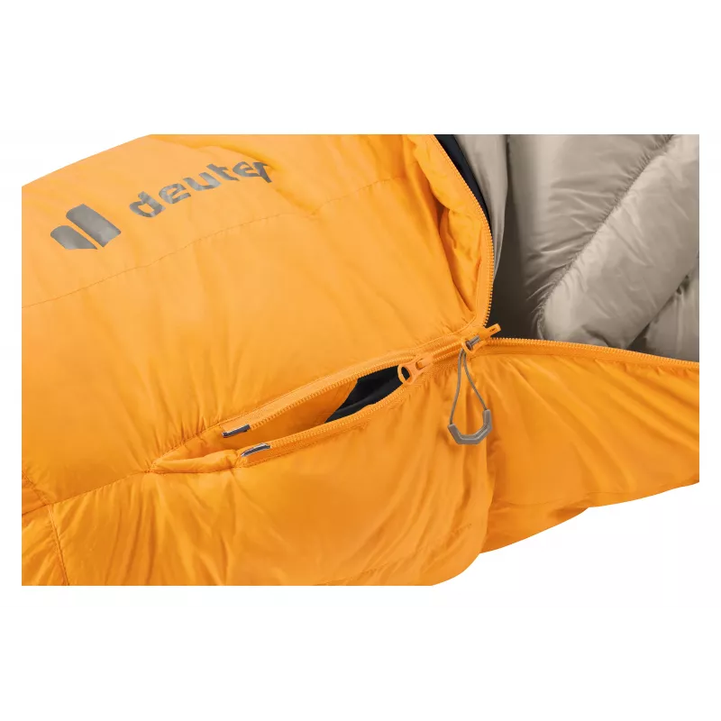 Υπνόσακος από πούπουλο Deuter Astro Pro 400, -6 °C / 21 °F, magma/titanium