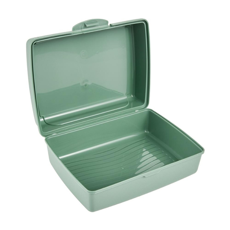 keeeper Carla Midi Lunch Box Space Tour, nordic green, Deco-Click-Box, PP (1 τεμ)