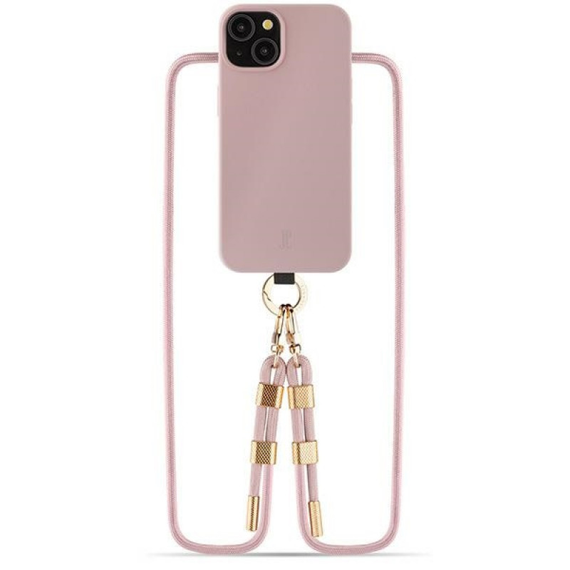 Θήκη Just Elegance JEC151 για Apple iPhone 15 MagSafe, PopGrip, Ροζ