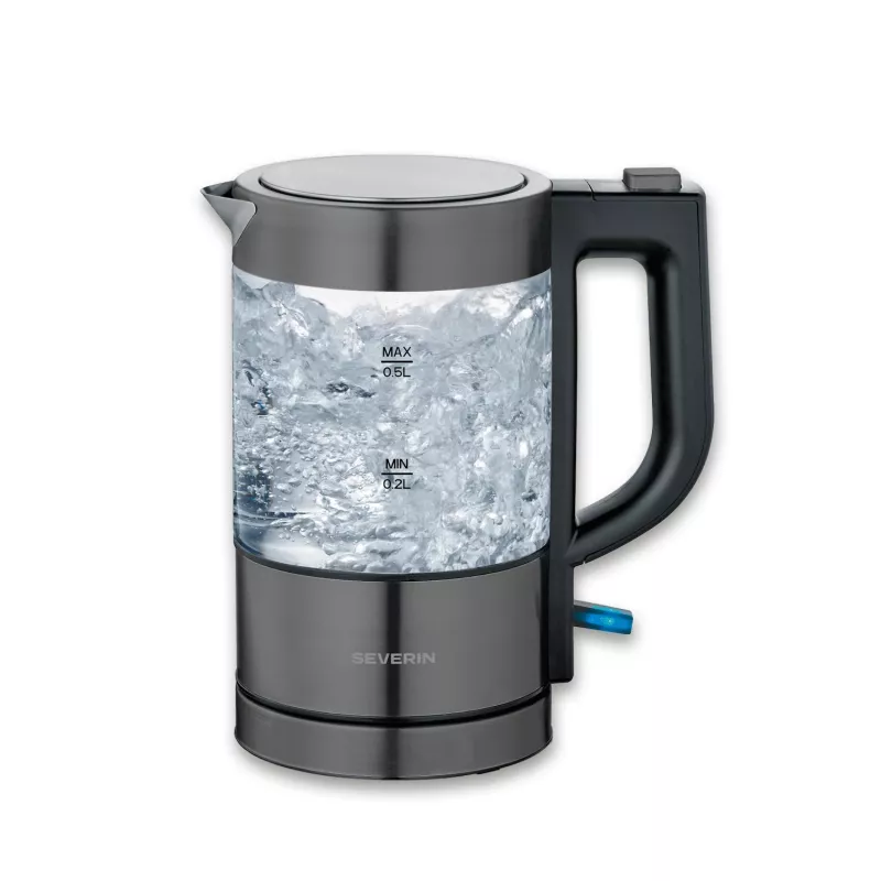 Severin 9387 Μίνι γυάλινος βραστήρας, 0,5 l