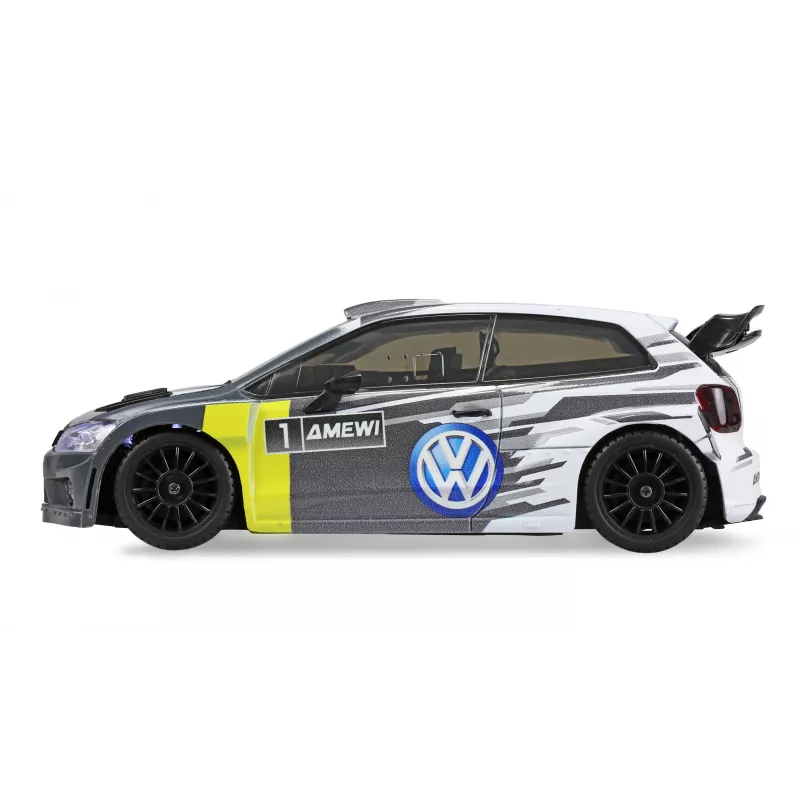 Τηλεκατευθυνόμενο αυτοκίνητο Amewi VW Polo R WRC rally/drift, 4WD, 1:28, RTR, γκρι