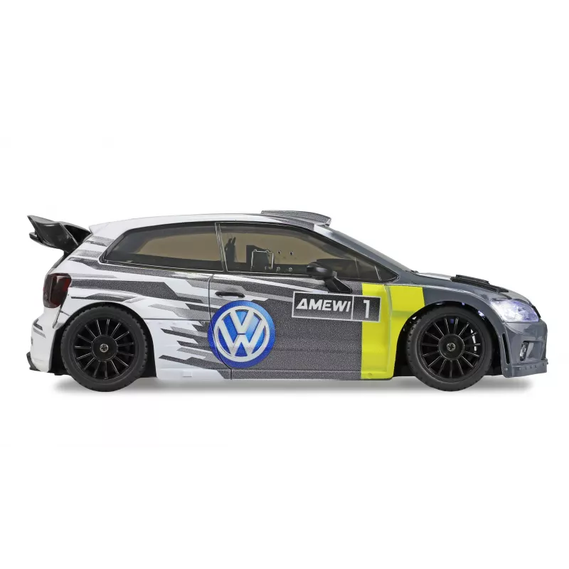 Τηλεκατευθυνόμενο αυτοκίνητο Amewi VW Polo R WRC rally/drift, 4WD, 1:28, RTR, γκρι