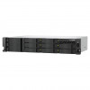 QNAP TS-h1073BXeU-RP-8G NAS rack 2U, Ryzen Embedded V1780B, 8 GB DDR4, πλεονάζουσα τροφοδοσία