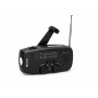 Vakoss FM-3660K ραδιόφωνο έκτακτης ανάγκης FM/AM με δυναμό, φακό, power bank και ηλιακό πάνελ, 2000 mAh