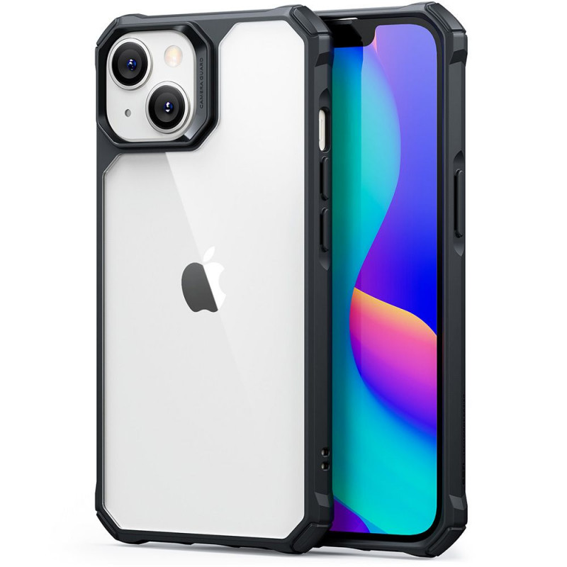Θήκη ESR Air Armor ESR515 για Apple iPhone 14 Plus / 15 Plus, Διάφανη/Μαύρη