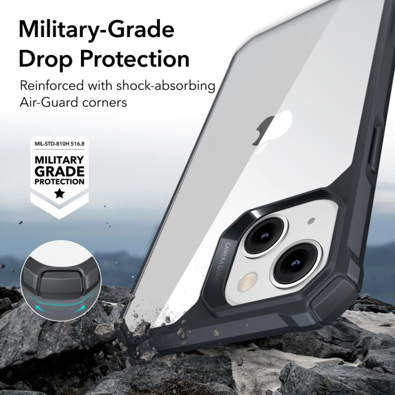 Θήκη ESR Air Armor ESR515 για Apple iPhone 14 Plus / 15 Plus, Διάφανη/Μαύρη