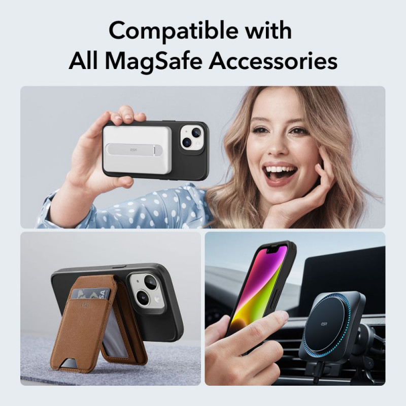 Θήκη ESR Classic Hybrid HaloLock MagSafe για Apple iPhone 14 Plus / 15 Plus, ESR564, Μαύρη