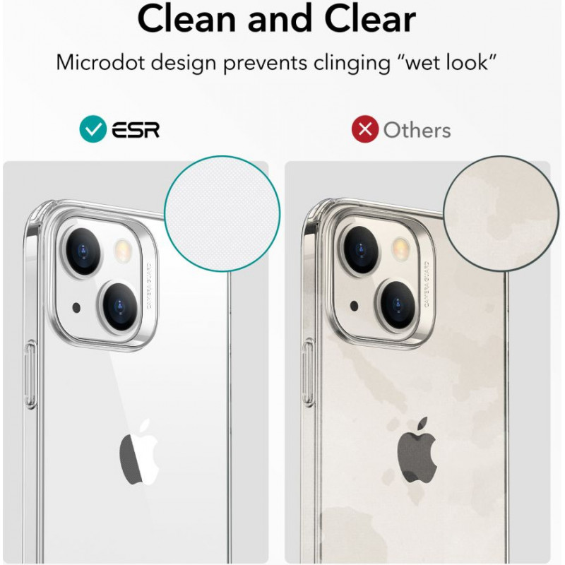 Θήκη ESR Project Zero για Apple iPhone 14 Plus / 15 Plus, ESR519, Διάφανη