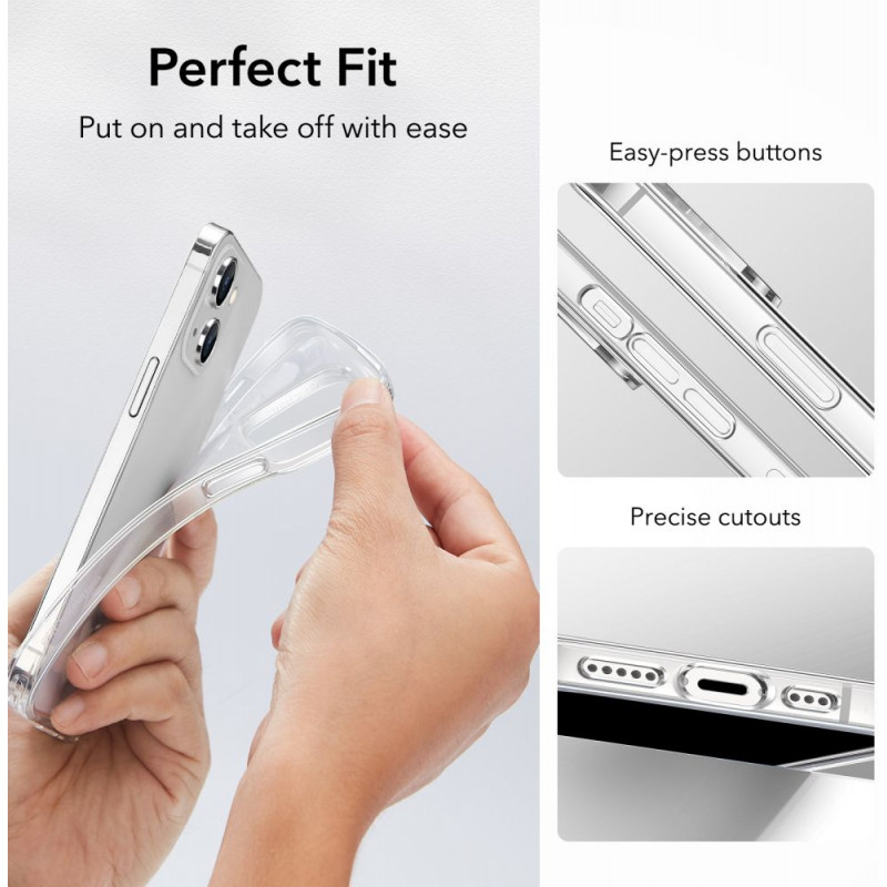 Θήκη ESR Project Zero για Apple iPhone 14 Plus / 15 Plus, ESR519, Διάφανη