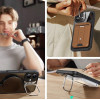 Θήκη ESR Classic Hybrid Kickstand HaloLock MagSafe με Tempered Glass για Apple iPhone 16, Διάφανη/Μαύρη