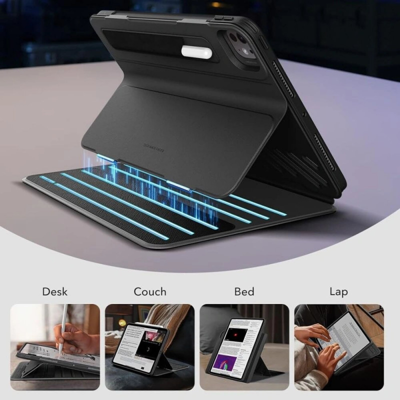 Θήκη ESR Flip Hybrid για Apple iPad Pro 13" 2024/2025, ESR952, Μαύρο