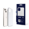 Θήκη σιλικόνης 3MK Hardy Case MagSafe για Apple iPhone 14 Plus / 15 Plus, λευκή