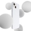 Θήκη σιλικόνης 3MK Hardy Case MagSafe για Apple iPhone 14 Plus / 15 Plus, λευκή