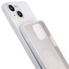 Θήκη σιλικόνης 3MK Hardy Case MagSafe για Apple iPhone 14 Plus / 15 Plus, λευκή